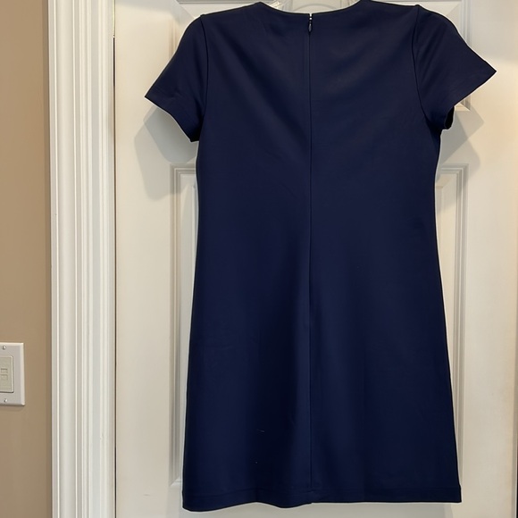 J. CREW NWT Navy Ponte Dress size 6 back zip
Short sleeves - Picture 3 of 6